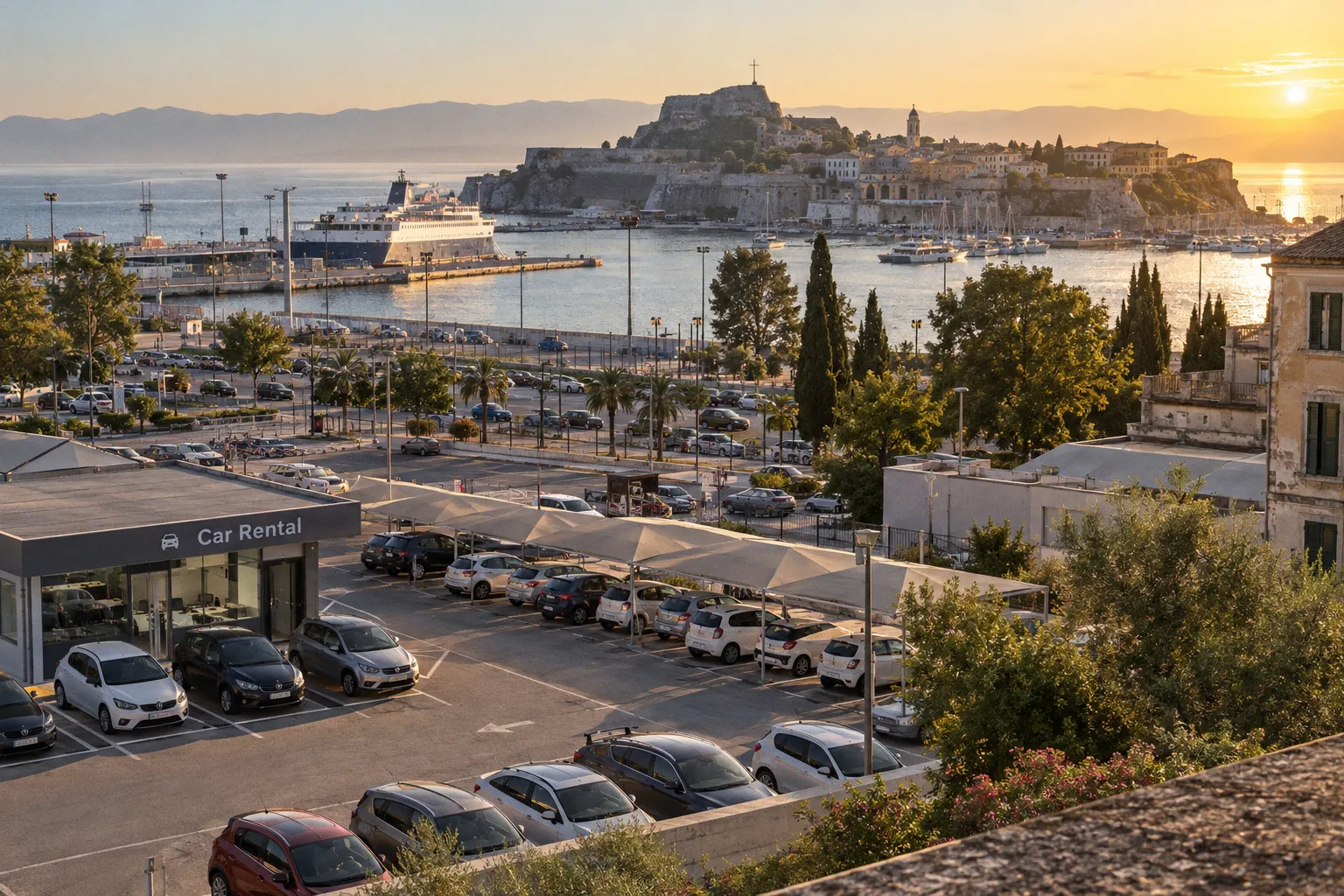 Alquiler de coches en Corfú (Grecia): guía práctica