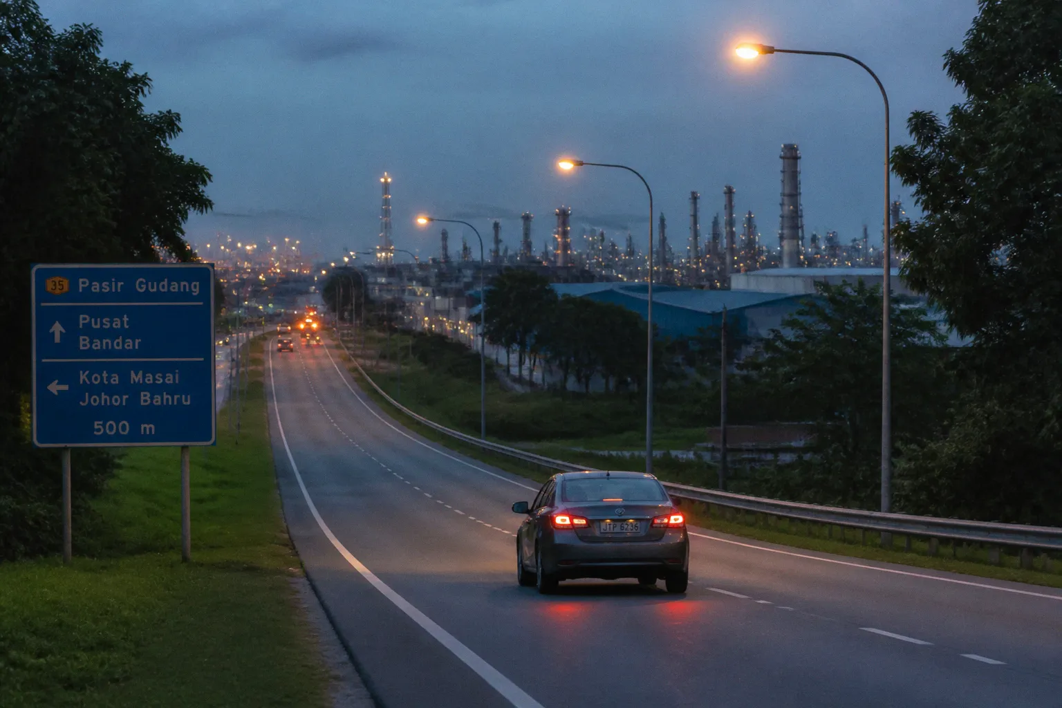 Alquiler de coches en Pasir Gudang (Malasia): guía práctica