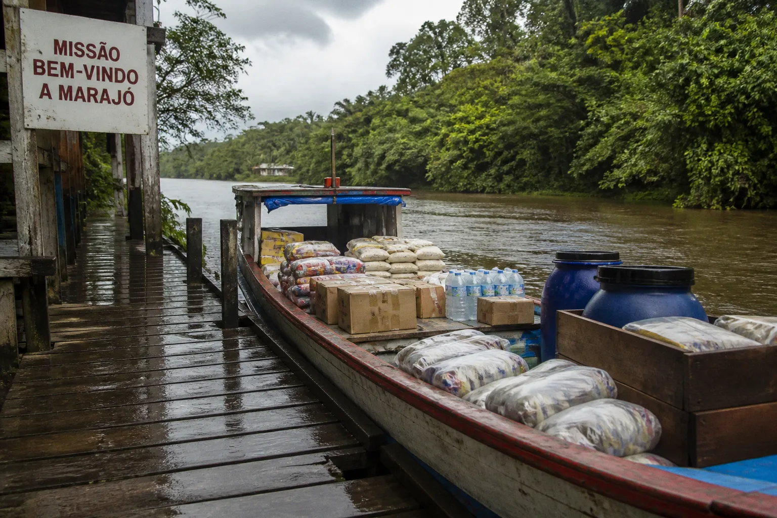 Ayuda a Marajó: envío de bienes o financiación de proyectos