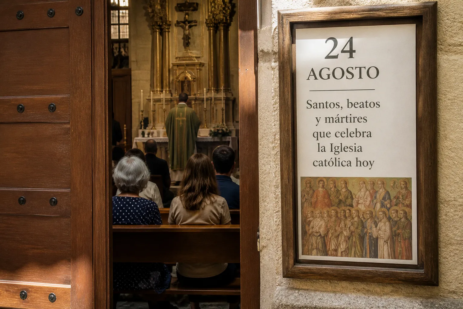 Guía para integrar el santoral del 24 de agosto en la vida pastoral y litúrgica