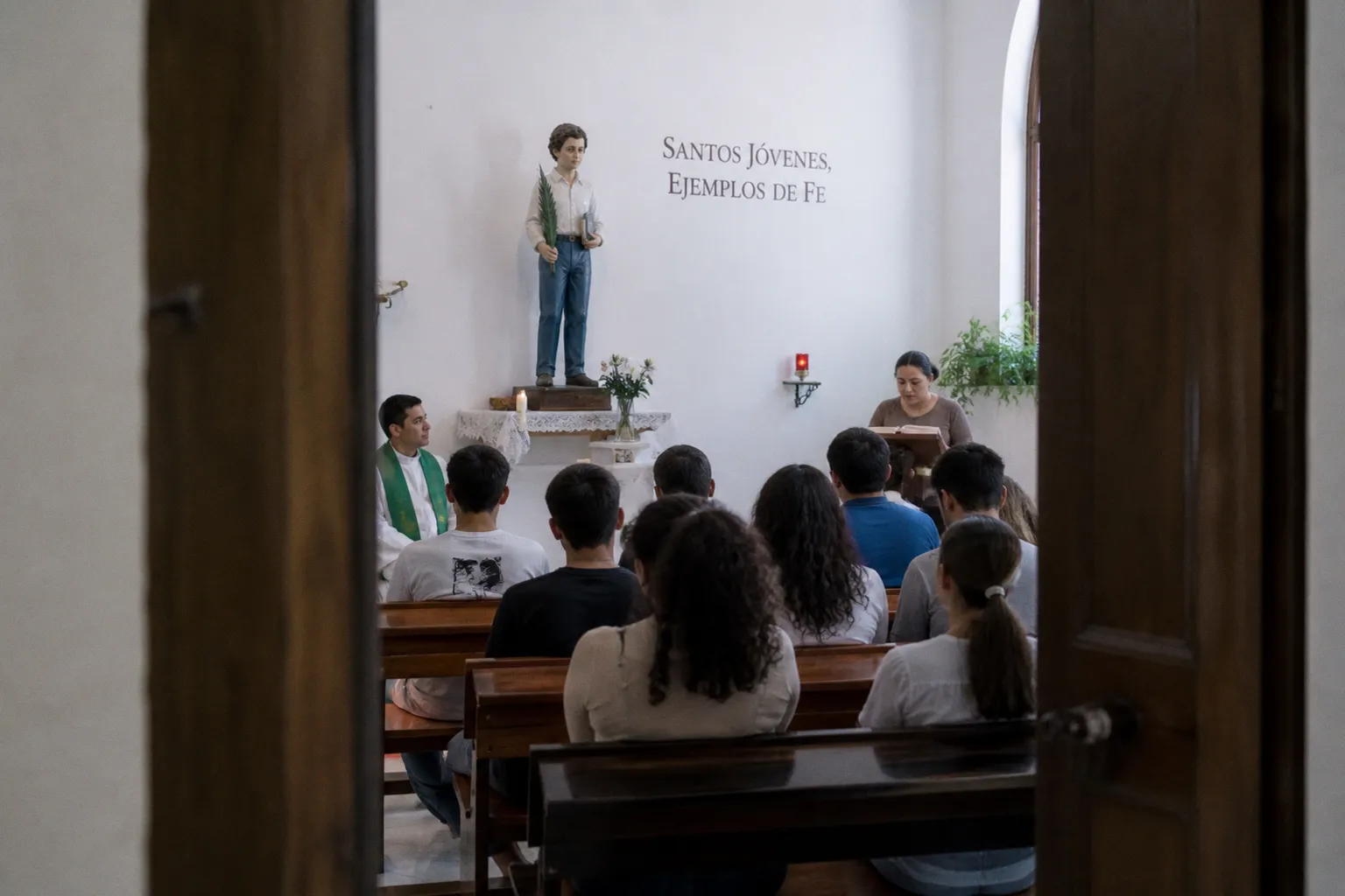 Santos jóvenes: el impacto de la fe temprana en la vida comunitaria